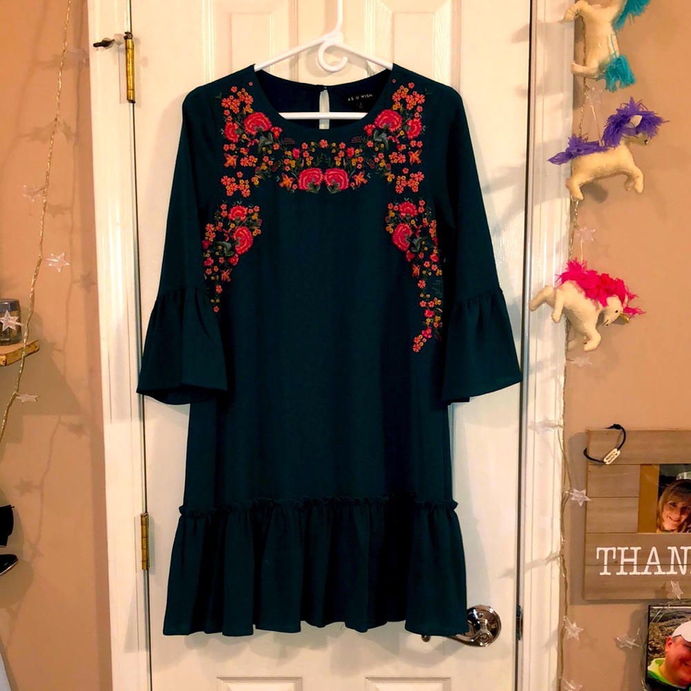 Beautiful green dress